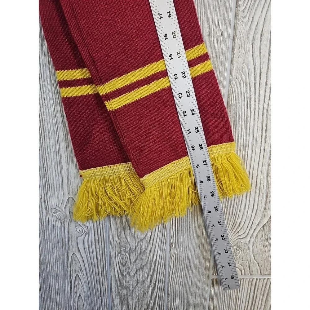 Harry Potter‎ Gryffindor Scarf Red Yellow Knit Fringed Cosplay Costume Outdoors